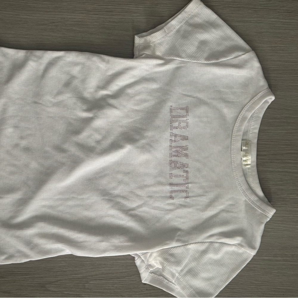 3 Ribbed Rhinestone Baby Tees - Picture 6 of 6